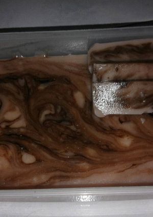 Foto resep Puding marmer roti tawar