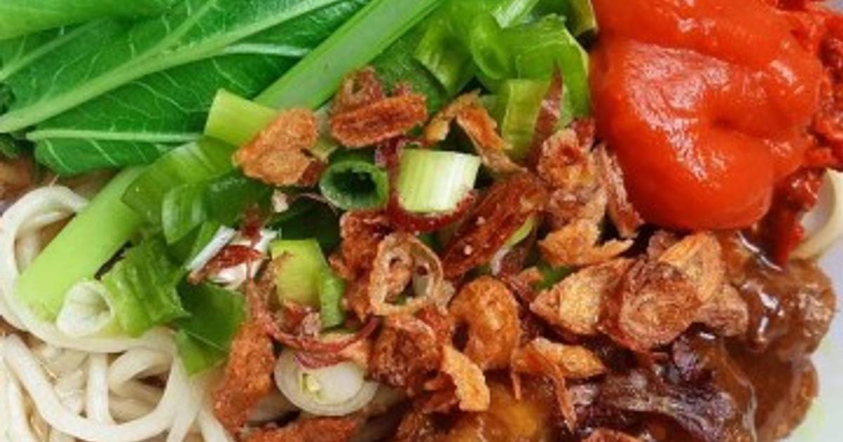 Resep Mie Ayam Ala Abang Abang Oleh Dapur Mama Keisha Cookpad