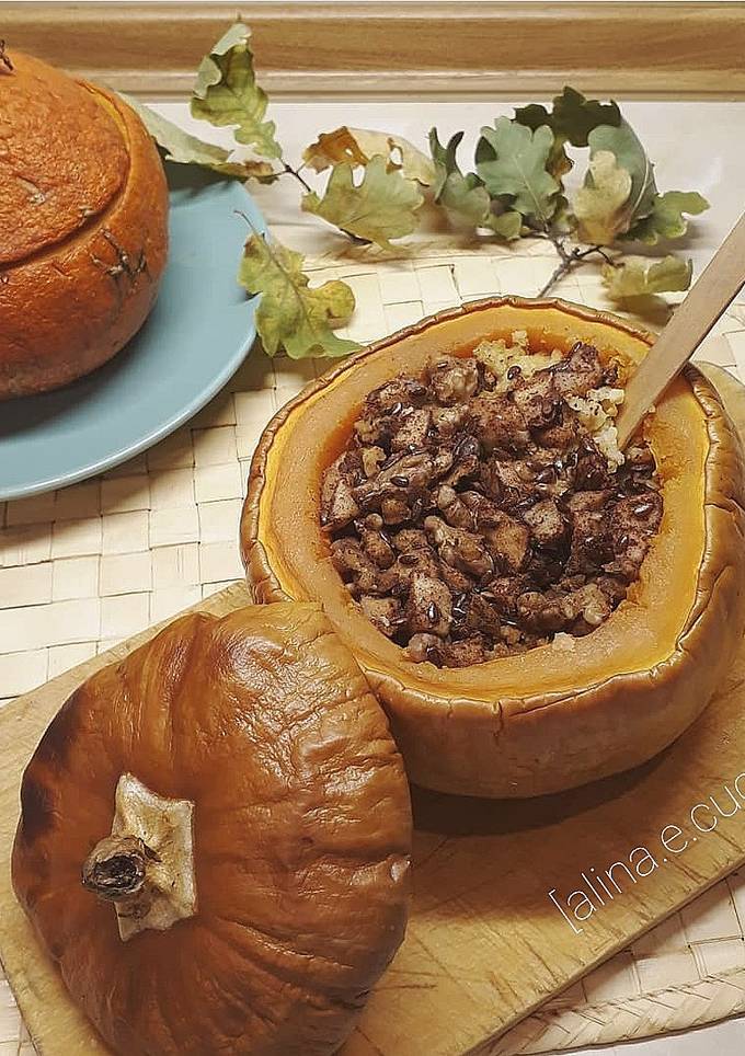 🍂КАША (пшоняна) В ГАРБУЗІ🍂