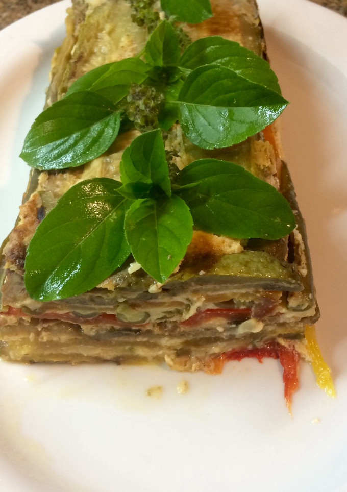 Una foto de Terrina de hortalizas grilladas