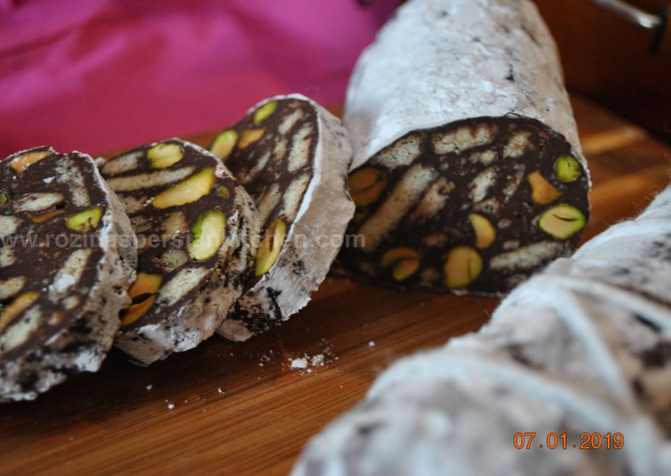 Chocolate Salami (salame)