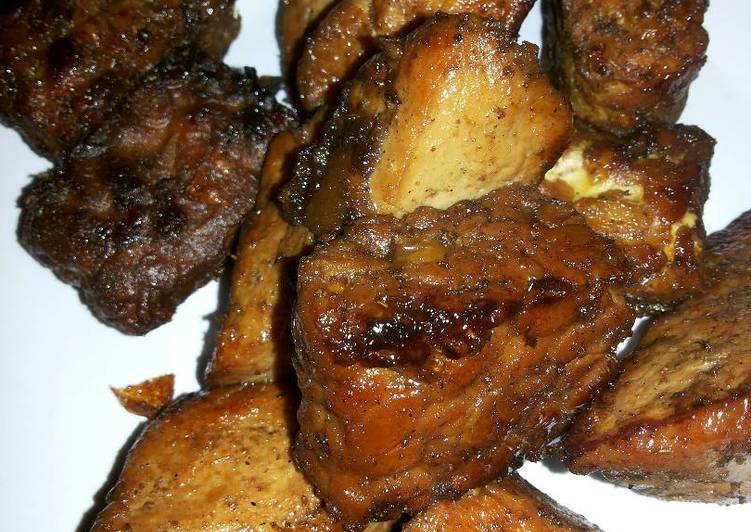 Resep Tahu tempe bacem ala mama ine Anti Gagal