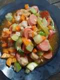 Soba (sosis baso) asam manis