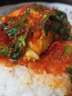 A picture of Simple Recipe of Woku Chicken.