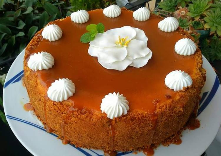 Step-by-Step Guide to Make Veloce Cheescake alla zucca e caramello salato