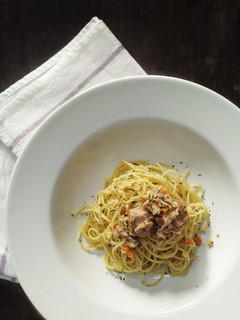 Foto resep Aglio e Olio Tuna Spaghetti