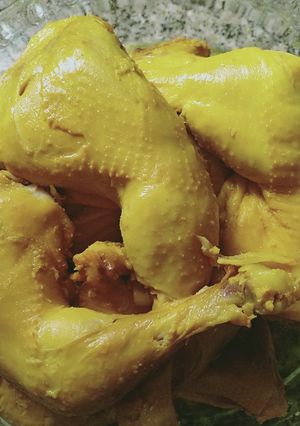 Foto resep Ayam Ungkep Bumbu Kuning