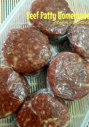 Foto resep Beef Patty Homemade