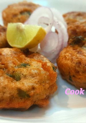 A picture of Keema aloo kebab.