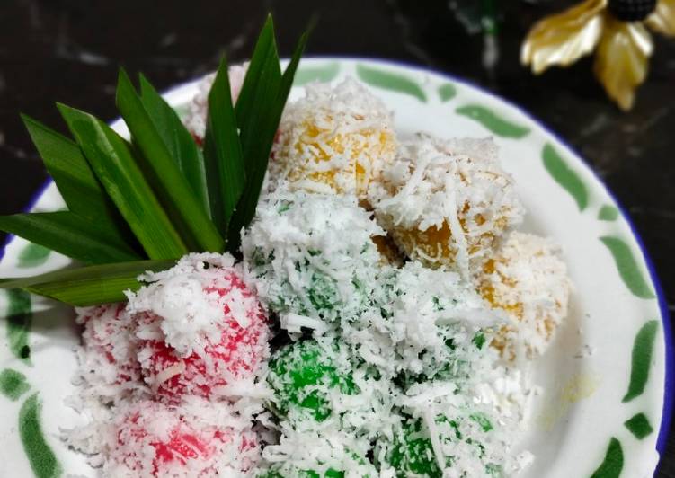 Masakan Unik Klepon Pelangi Gurih Mantul