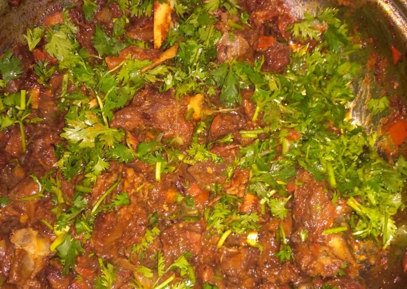 Wet fry pork