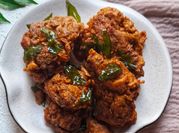 Gambar ayam goreng bubuk kari
