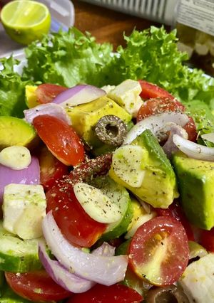 รูปของ Greek salad กรีกสลัด