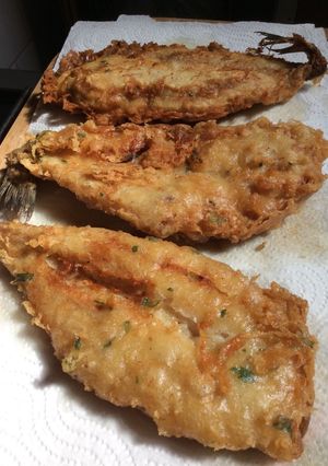 Una foto de Merluza frita 🐟🐟🐟