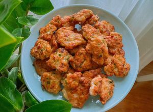Hình của món Chả ức gà (hấp và chiên).