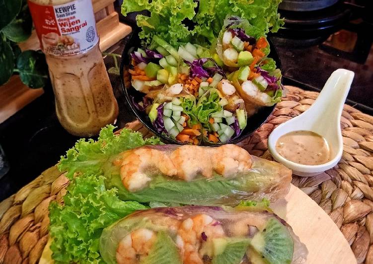 Bagaimana Menyiapkan Vietnamese spring roll, Sempurna