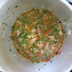 A picture of Meat stew.