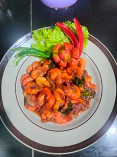 Foto resep Udang Saos Padang