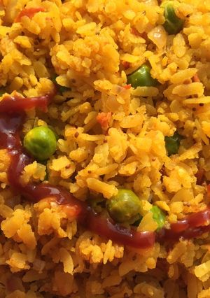 A picture of Poha.