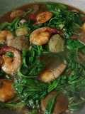 1302. Cah Kangkung Udang Kecap Simple