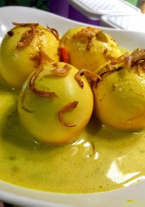 Foto resep Kari Telur Sederhana
