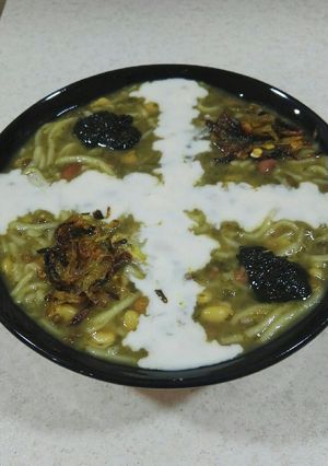 عکسی از دستور آش رشته