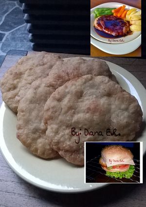 Foto resep Patty Hamburger Ayam (isian burger) / Chicken Burger Steak