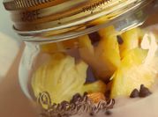 A picture of cherries pumpkin seeds