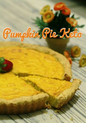 Foto resep Pumpkin Pie Keto #Ketopad_CP_AnekaPieKeto