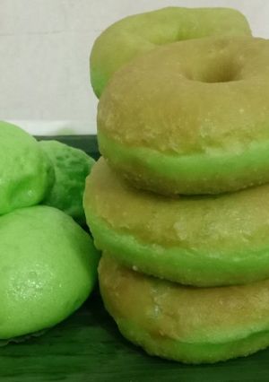 Foto resep Bakpao & donat pandan
