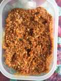 Sambal pecel rumahan