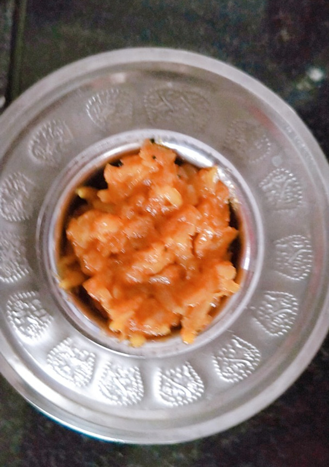 மாங்காய் தொக்கு😋😋 (Maankaai thokku recipe in tamil) செய்முறை முக்கிய புகைப்படம்