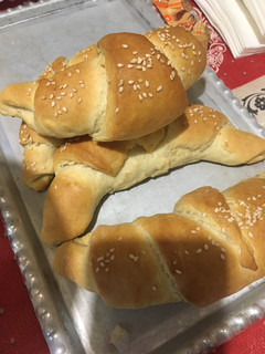 Kifli/zsemle kelesztés nélkül recept fotója