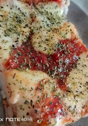 Una foto de Arroz a la Pizza
