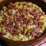Patatas Foster Hollywood "Bacon Cheese fries"