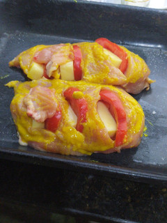 Una foto de Pollo al horno