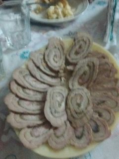 Una foto de Matambre relleno