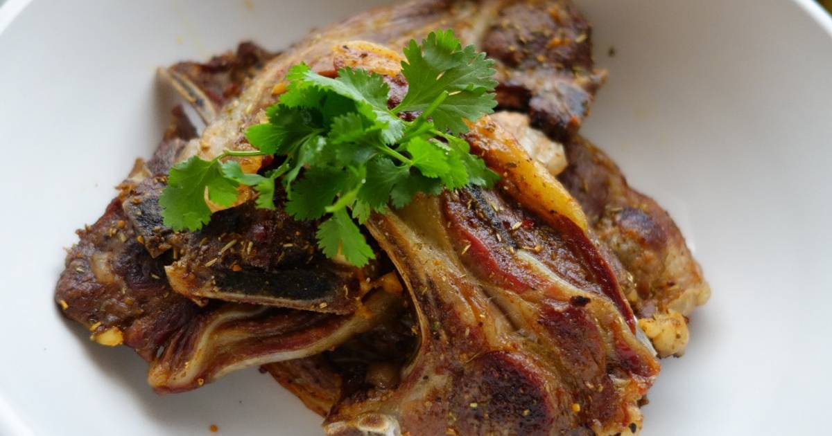 Lamb chops oven grill Recipe by SizakeleD Cookpad