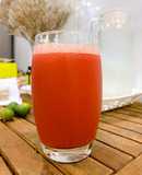 Nước ép dưa hấu, dưa leo, bạc hà (có thể thay bằng húng lủi)