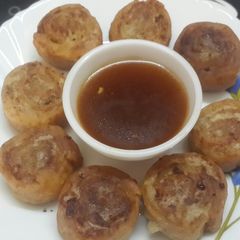 A picture of Potato pinwheels.