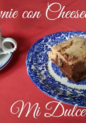 Foto principal de Brownie con cheesecake