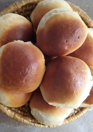 Tejes zsemle recept fotója