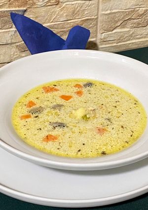 Tárkonyos raguleves recept fotója