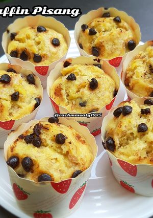 Foto resep 164.Muffin Pisang