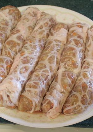 A picture of Taiwanese Chicken Rolls (Ji Juan).