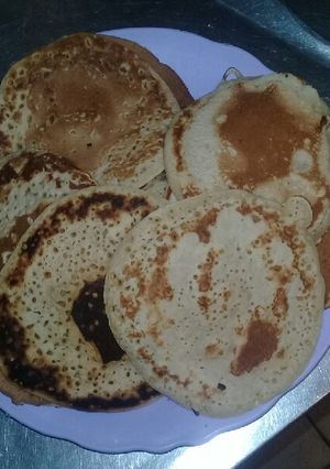 Una foto de Panqueques o hotcakes