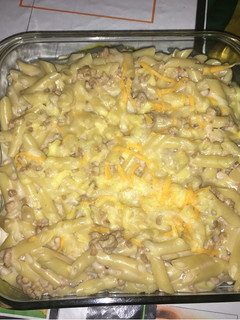 Una foto de Pasta con bechamel