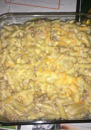 Una foto de Pasta con bechamel