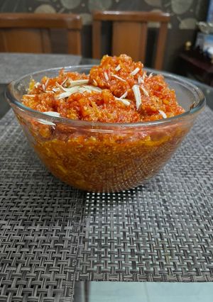 A picture of Carrot Halwa.