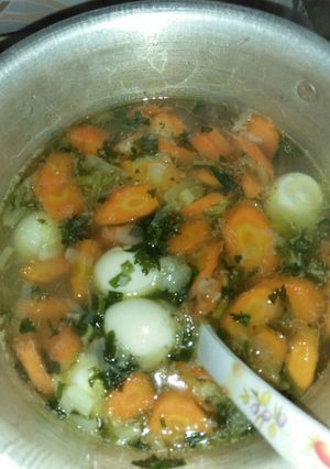 Foto resep Sup telur puyuh